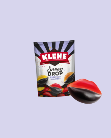 Klene snoepdrop dropfruit smakkers