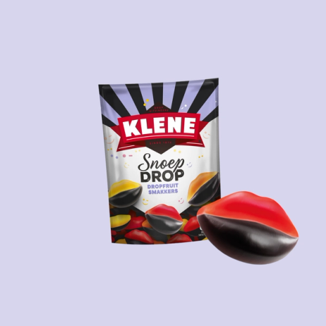Klene snoepdrop dropfruit smakkers