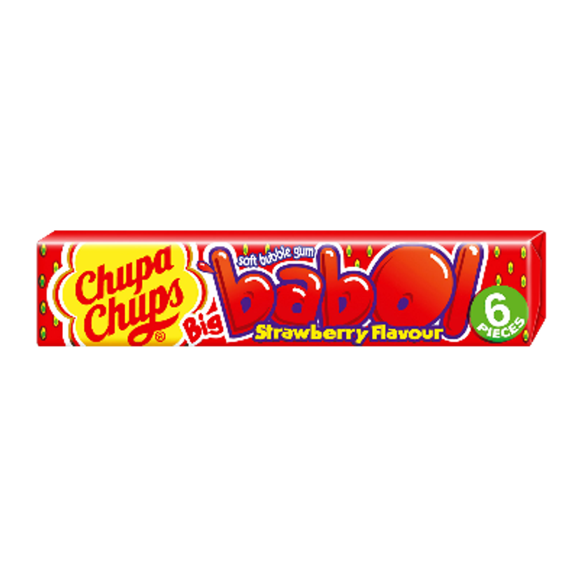 Chupa Chups Big Babol Strawberry