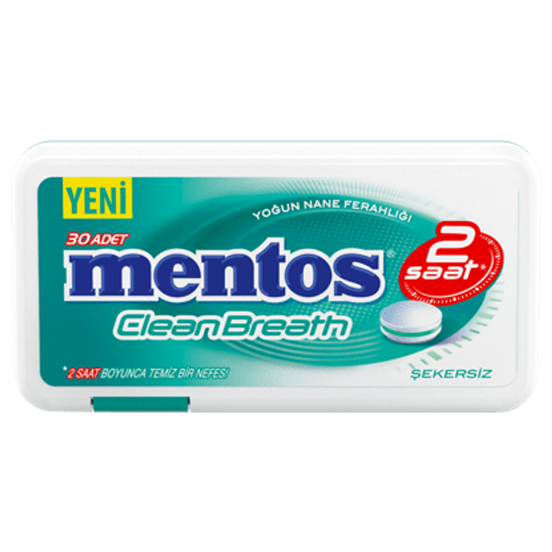 Mentos CleanBreath Yoğun Nane Ferahlığı