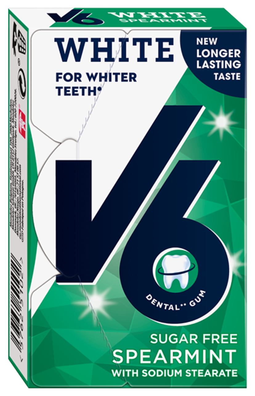 V6 White Spearmint