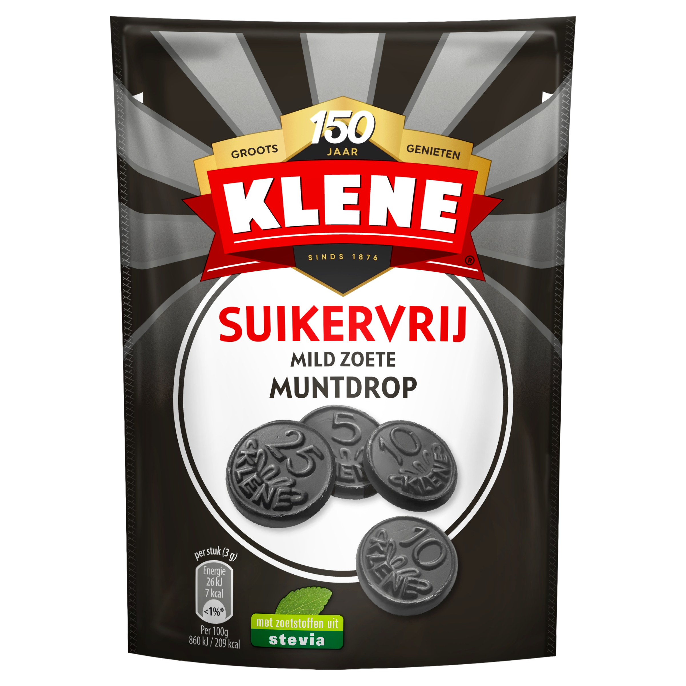  Klene Suikervrije Mild Zoete Muntdrop