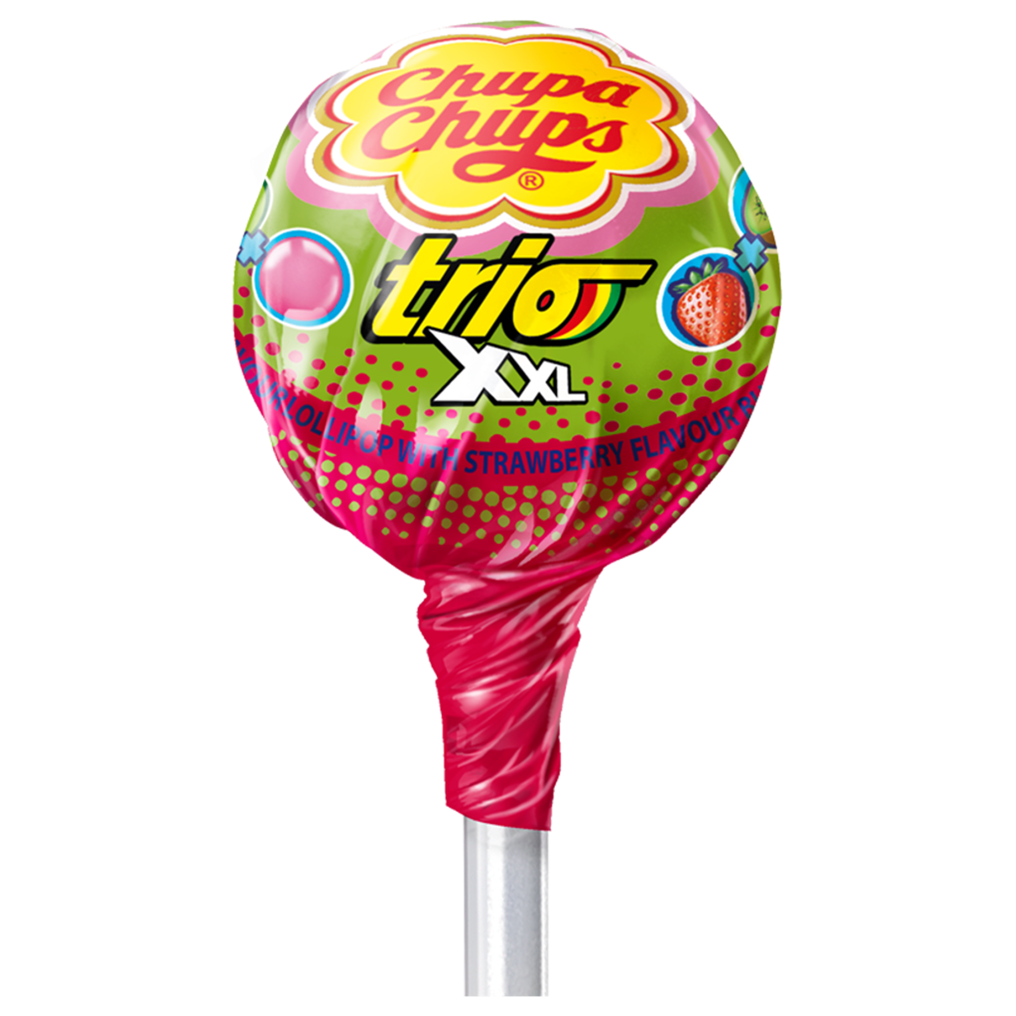 XXL Bubblegum Trio Strawberry