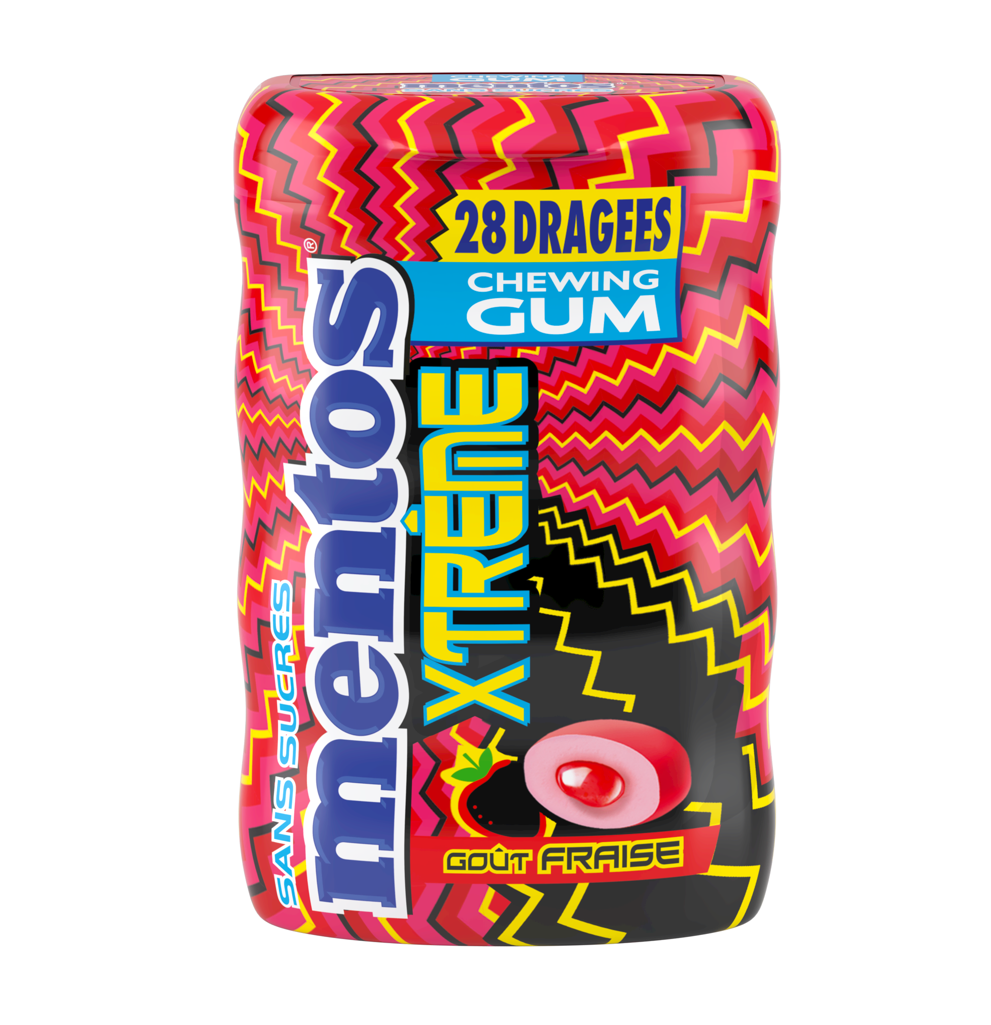 MENTOS XTREME FRAISE