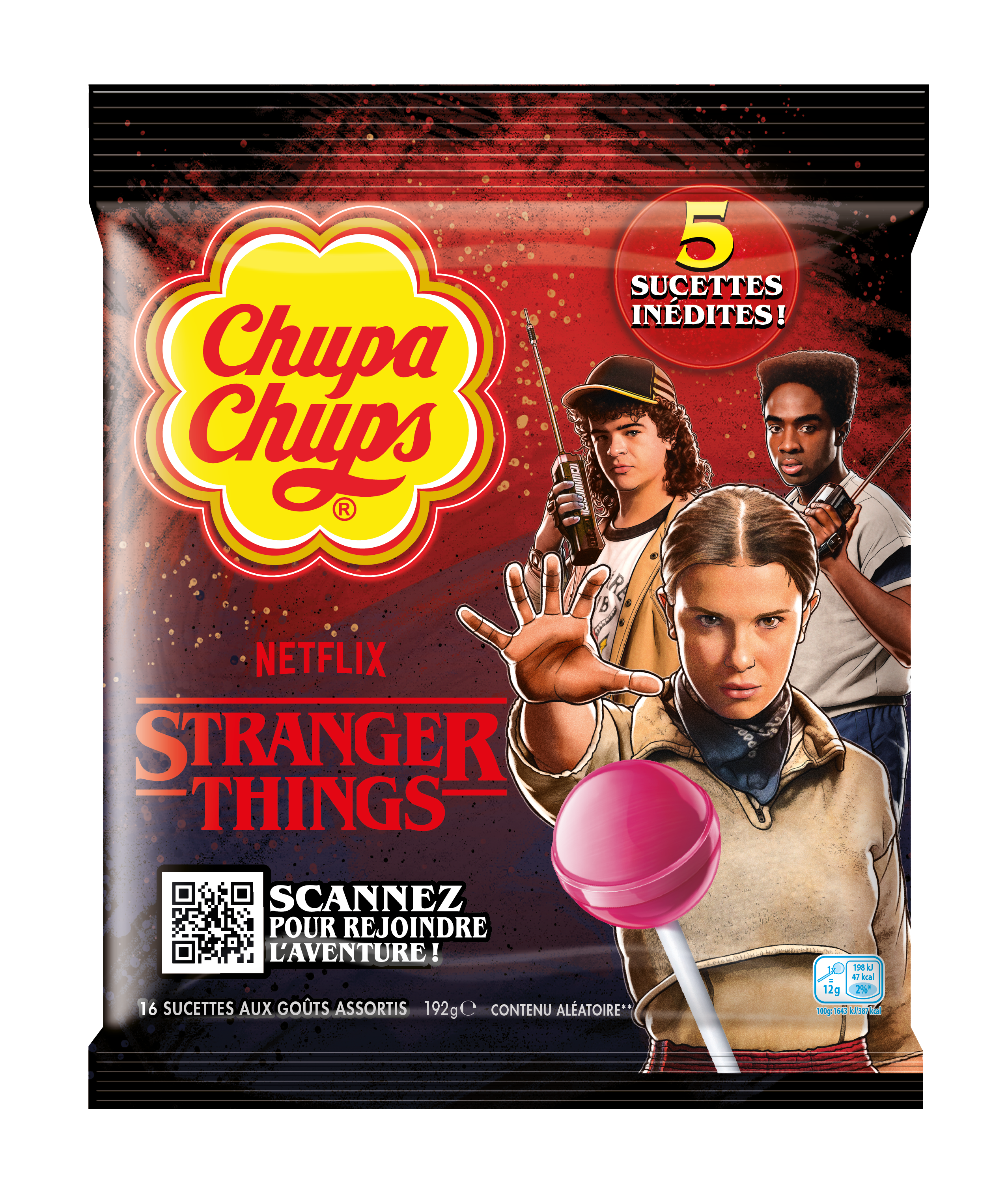 SACHET STRANGER THINGS 5 GOÛTS