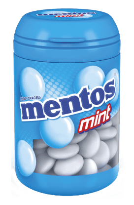 Mentos Mint Bottle