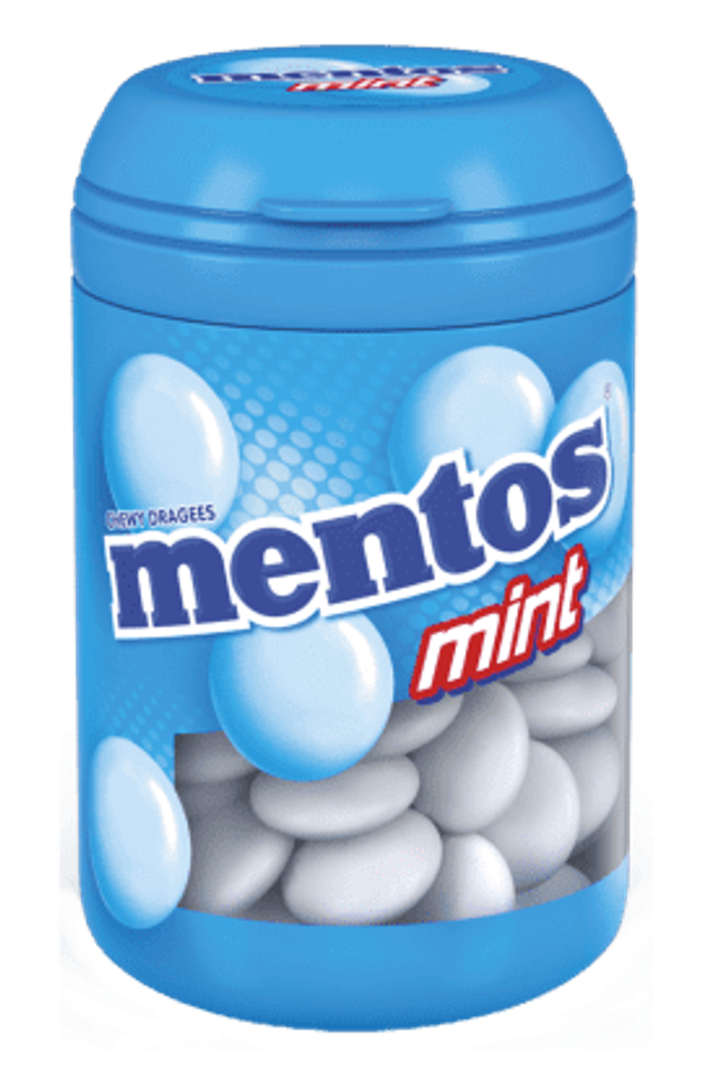Mentos Mint Bottle