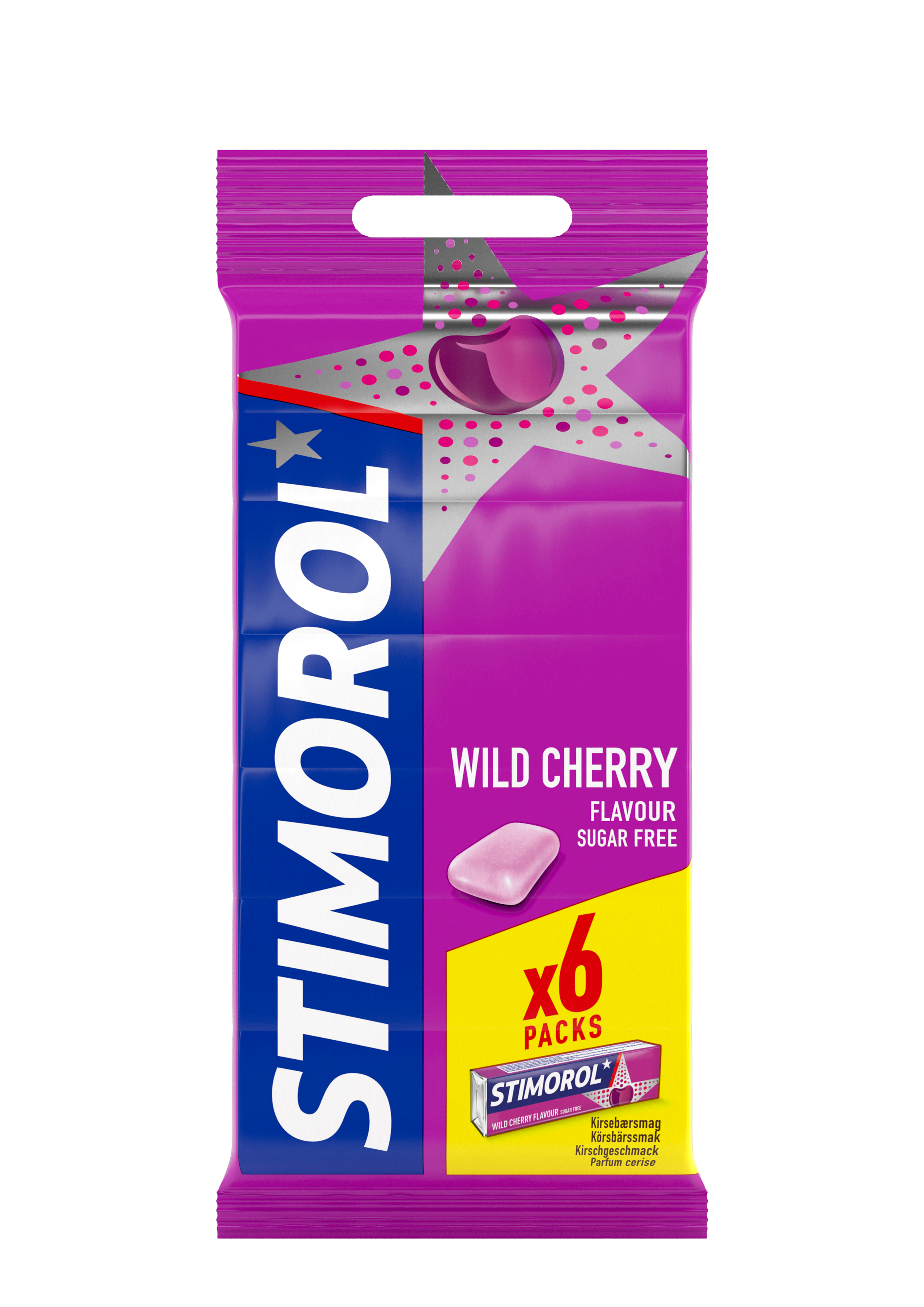 Stimorol 6-pack Wild Cherry