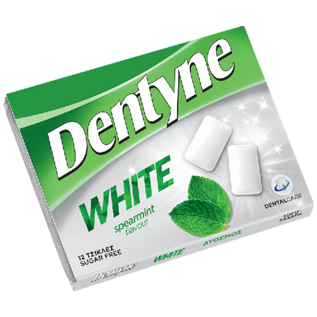 Dentyne White Τσίχλα Spearmint 16,8gr