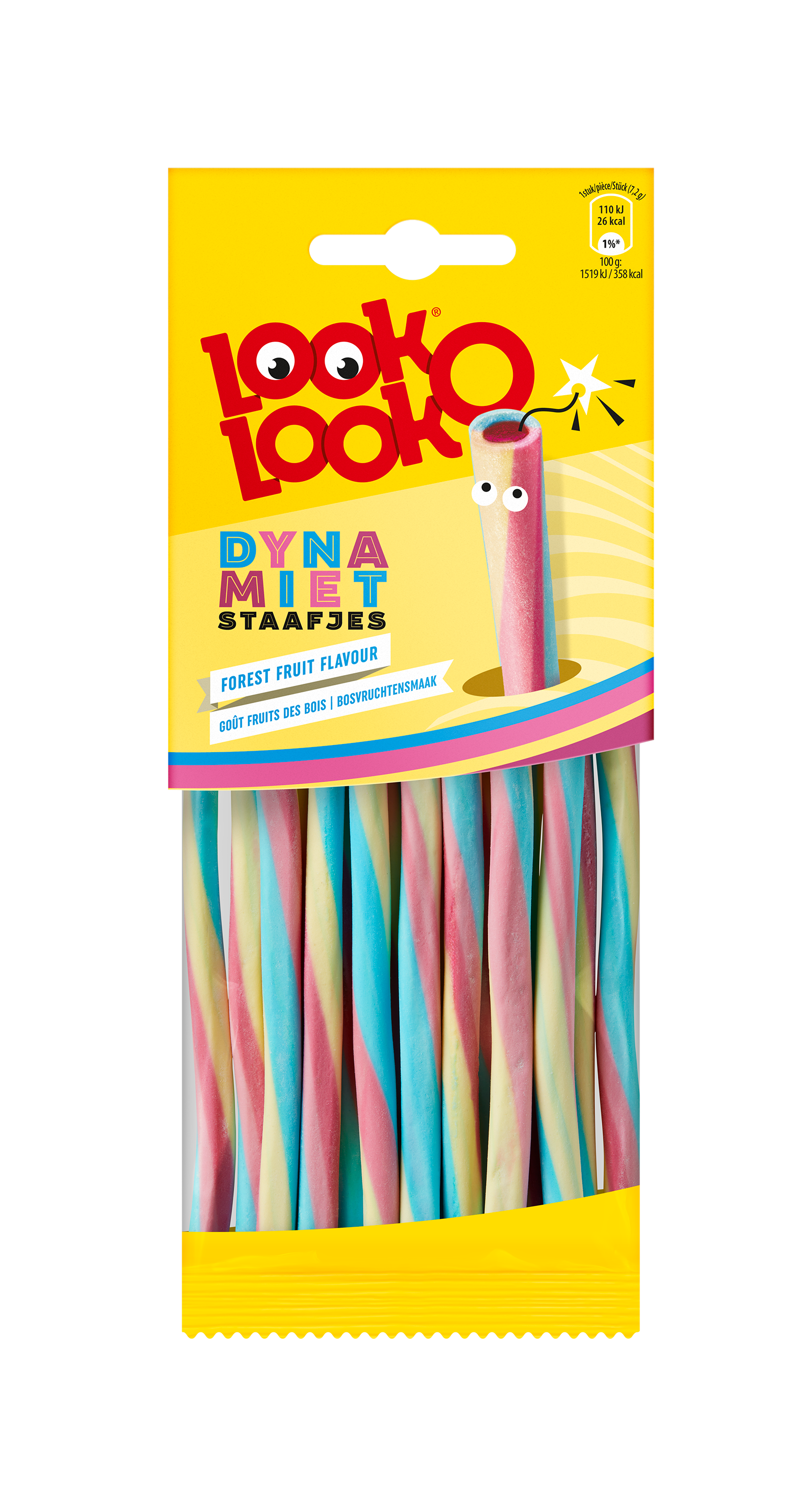 LOOK-O-LOOK DYNAMIET STAAF BOSVRUCHTENSMAAK