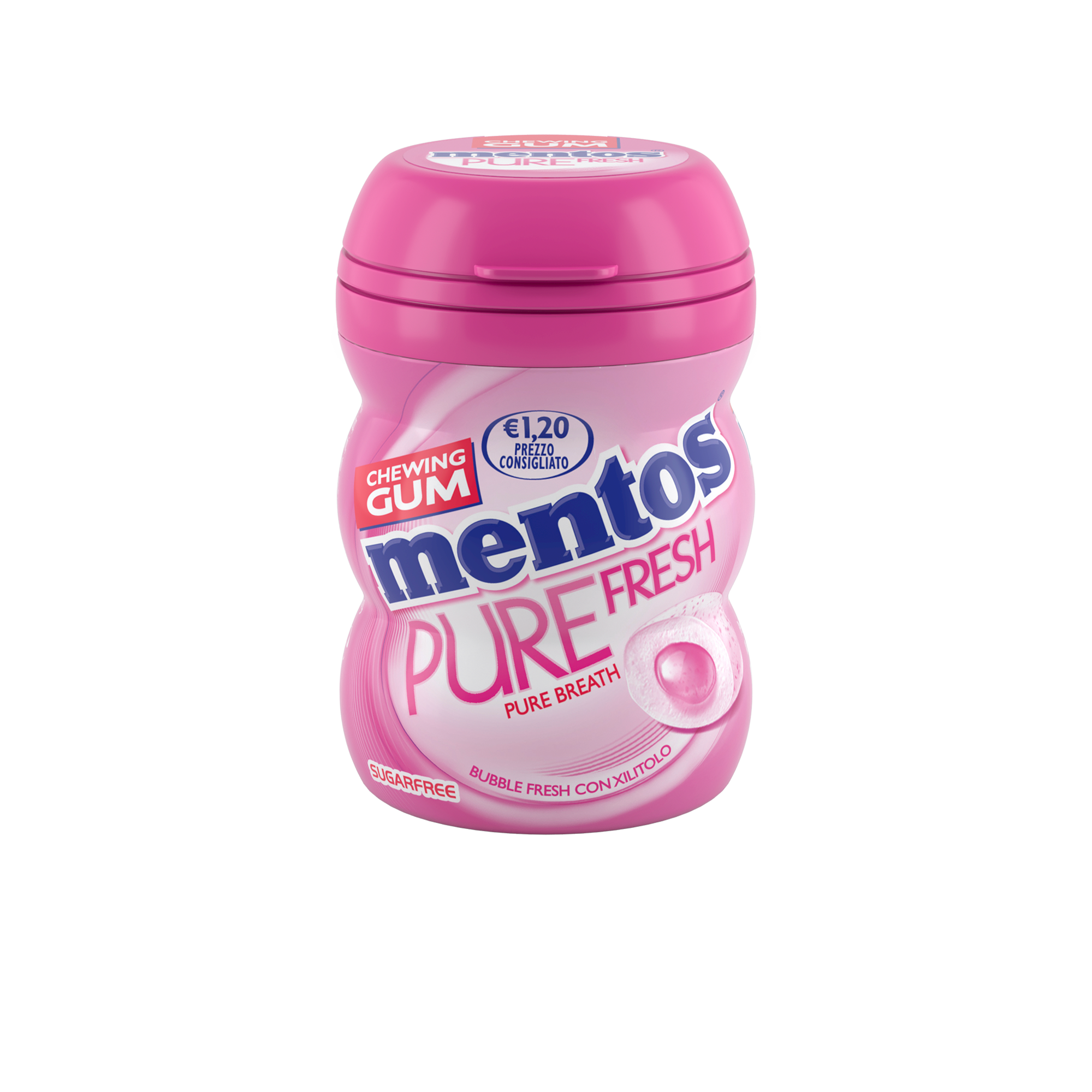 Mentos Pure Fresh Nano Bottle BubbleFresh