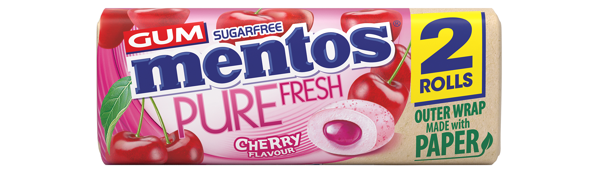 Mentos Duo Pack Cherry