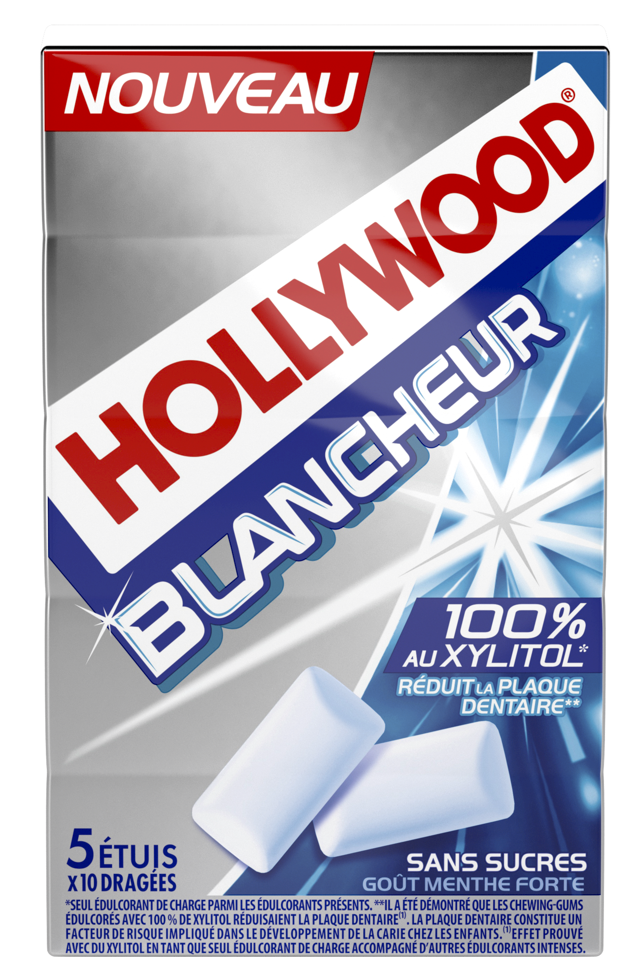 Blancheur 100% Xylitol Goût Menthe Forte 