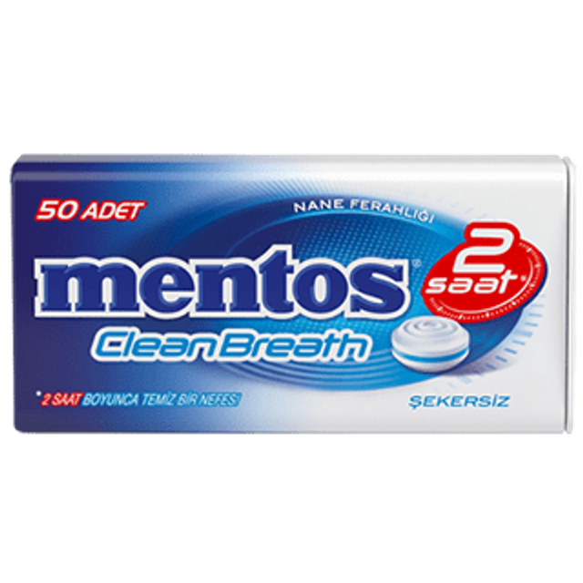 Mentos CleanBreath Nane Ferahlığı Teneke Kutu