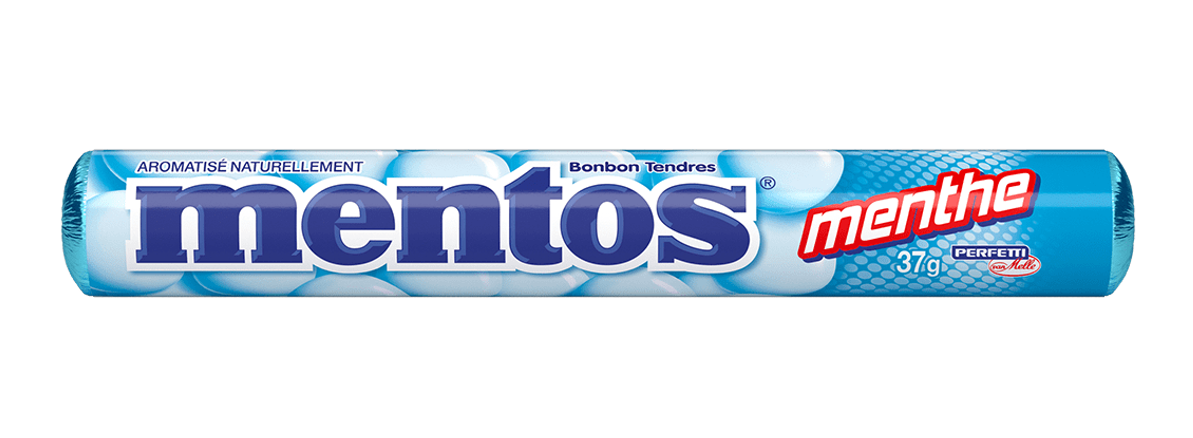 Bonbons Tendres Mentos Menthe Fraîche, 14 Morceaux