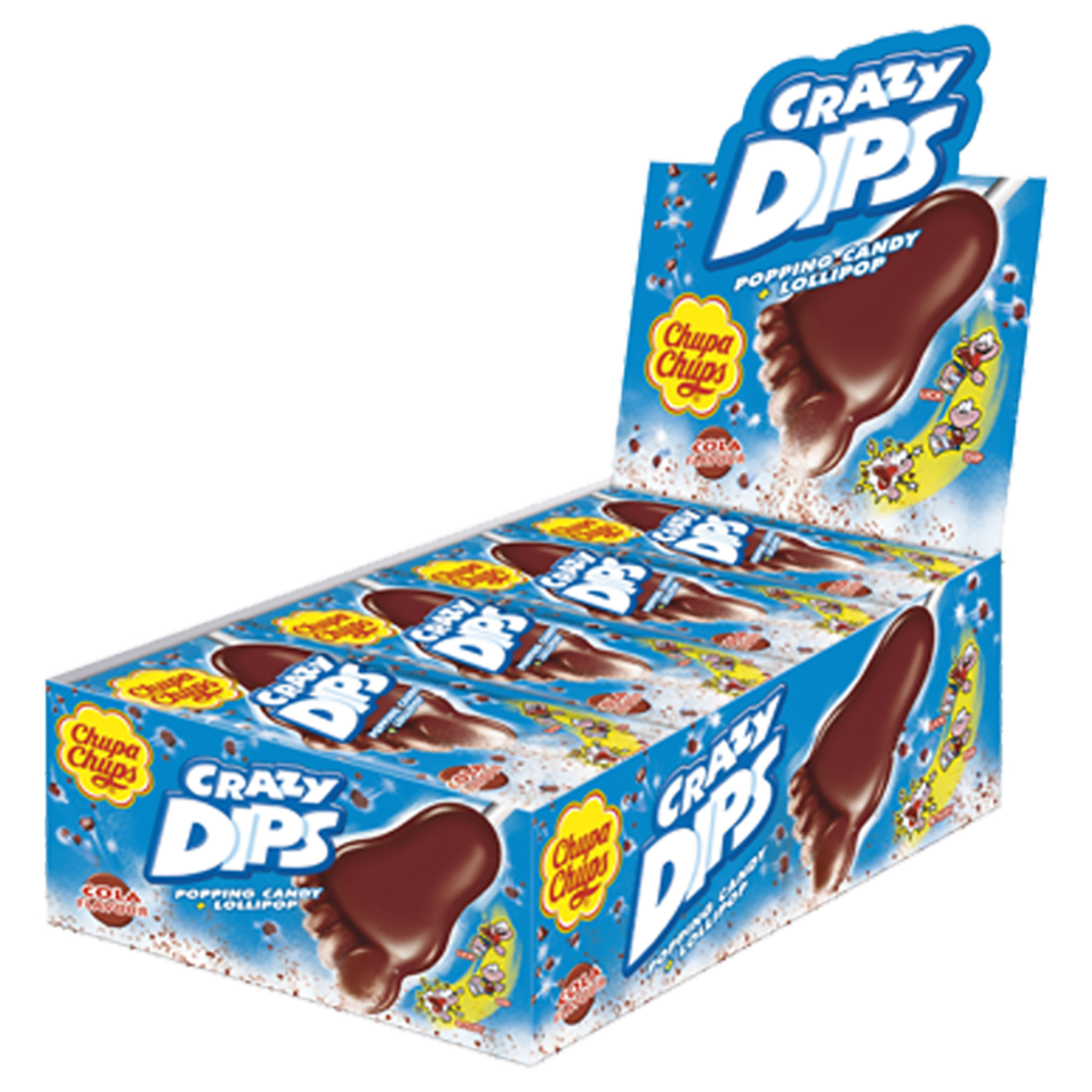 Crazy Dips Cola 24er Kassendisplay