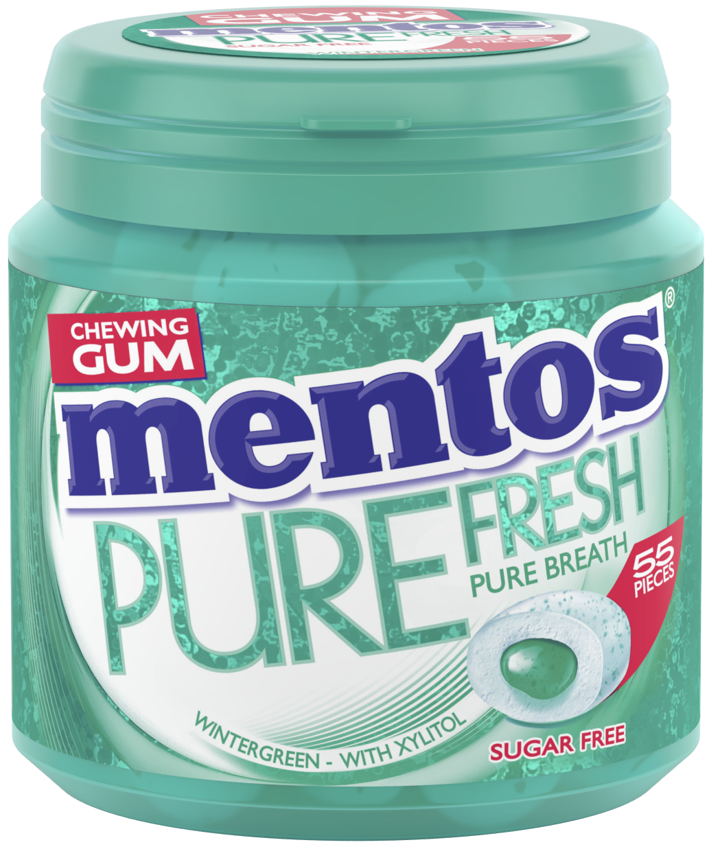 Mentos Gum Pure Fresh - Wintergreen