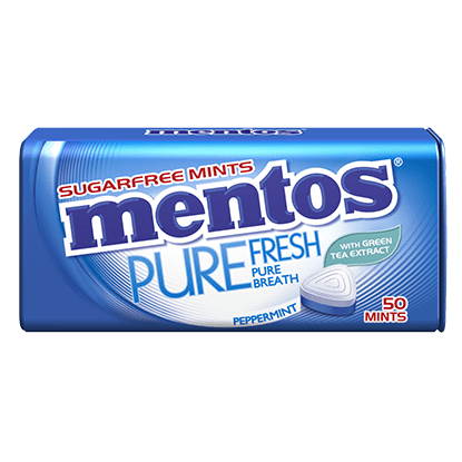 Kẹo Ngậm Không Đường Mentos Pure Fresh Hương Peppermint