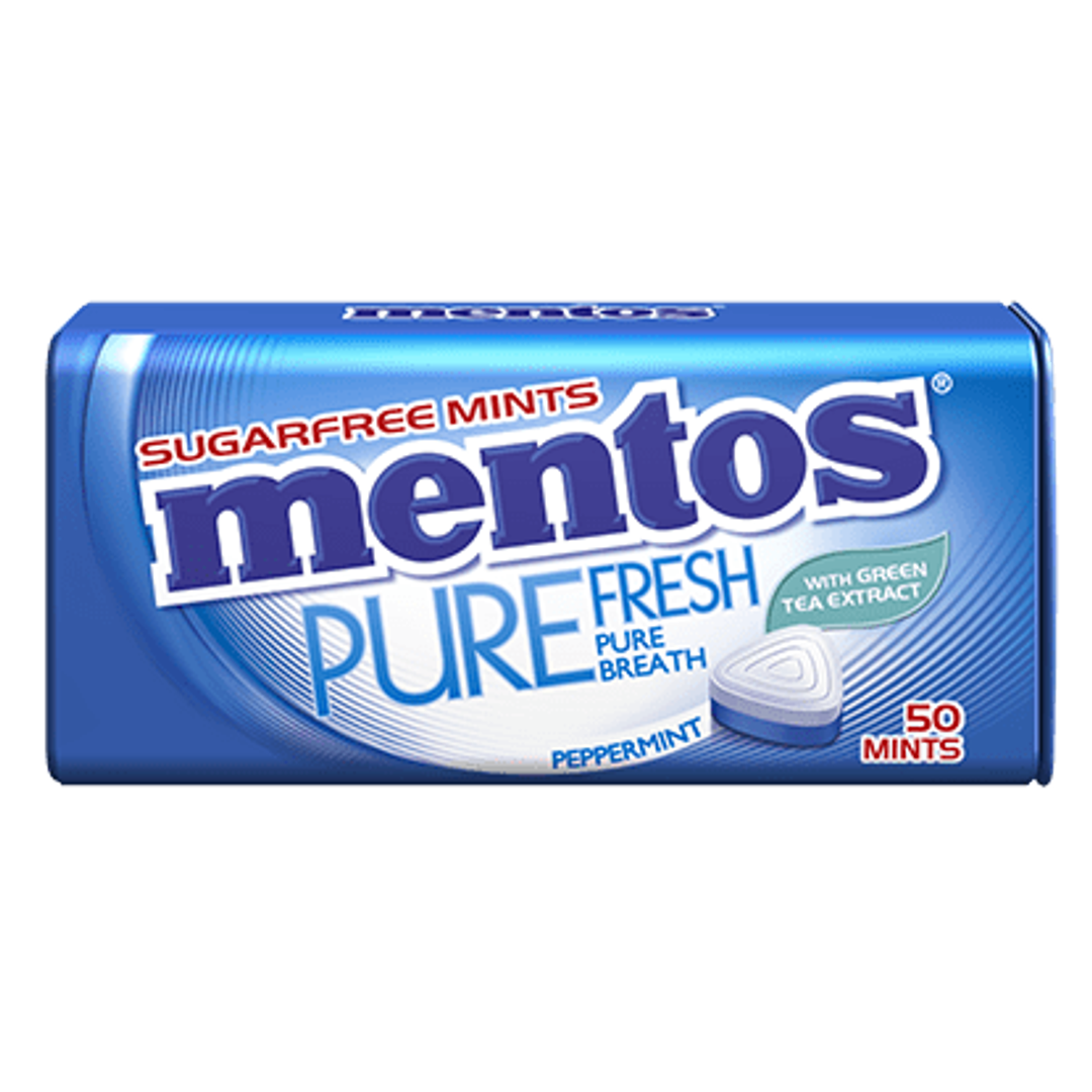 Kẹo Ngậm Không Đường Mentos Pure Fresh Hương Peppermint