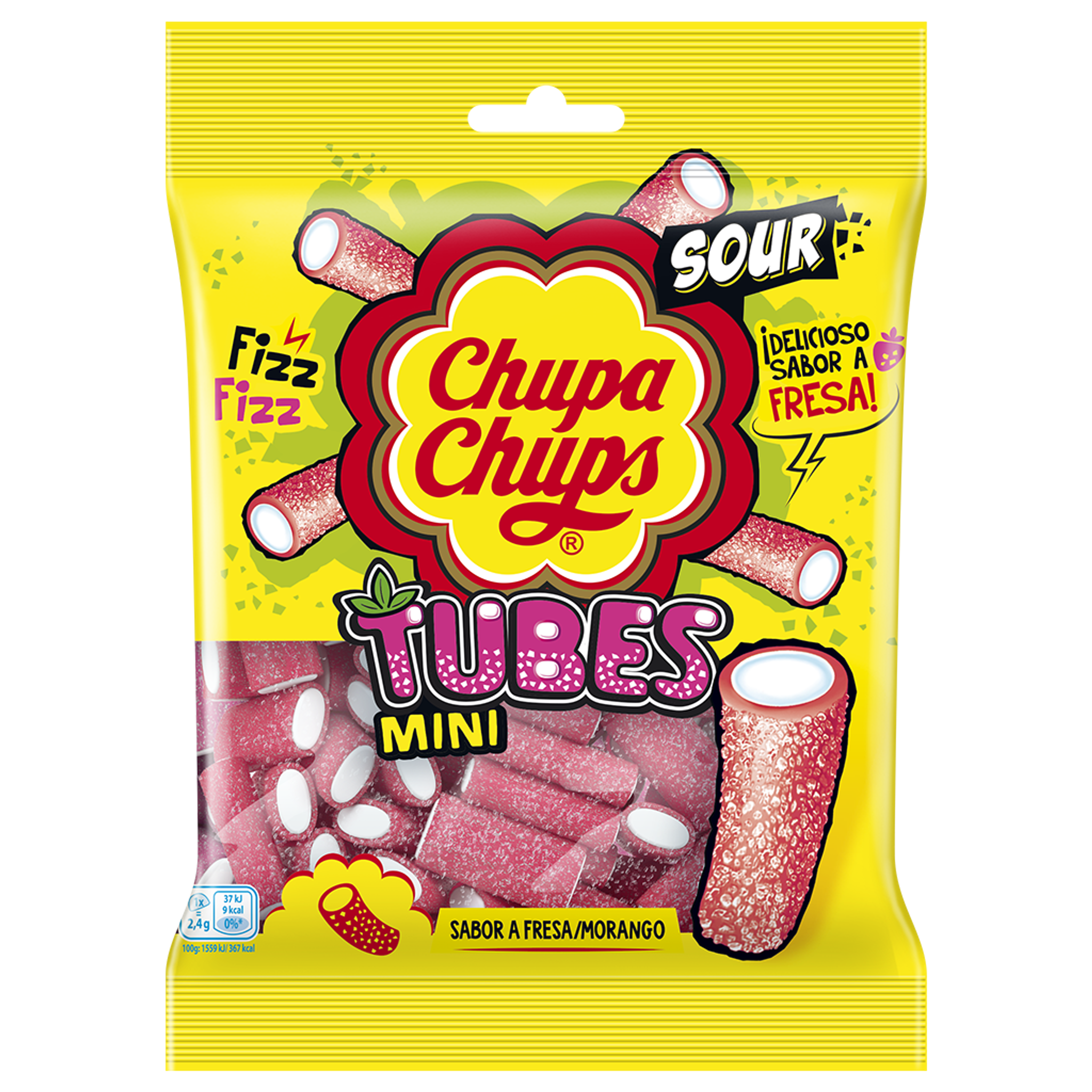 Bolsa de Tubes Morango