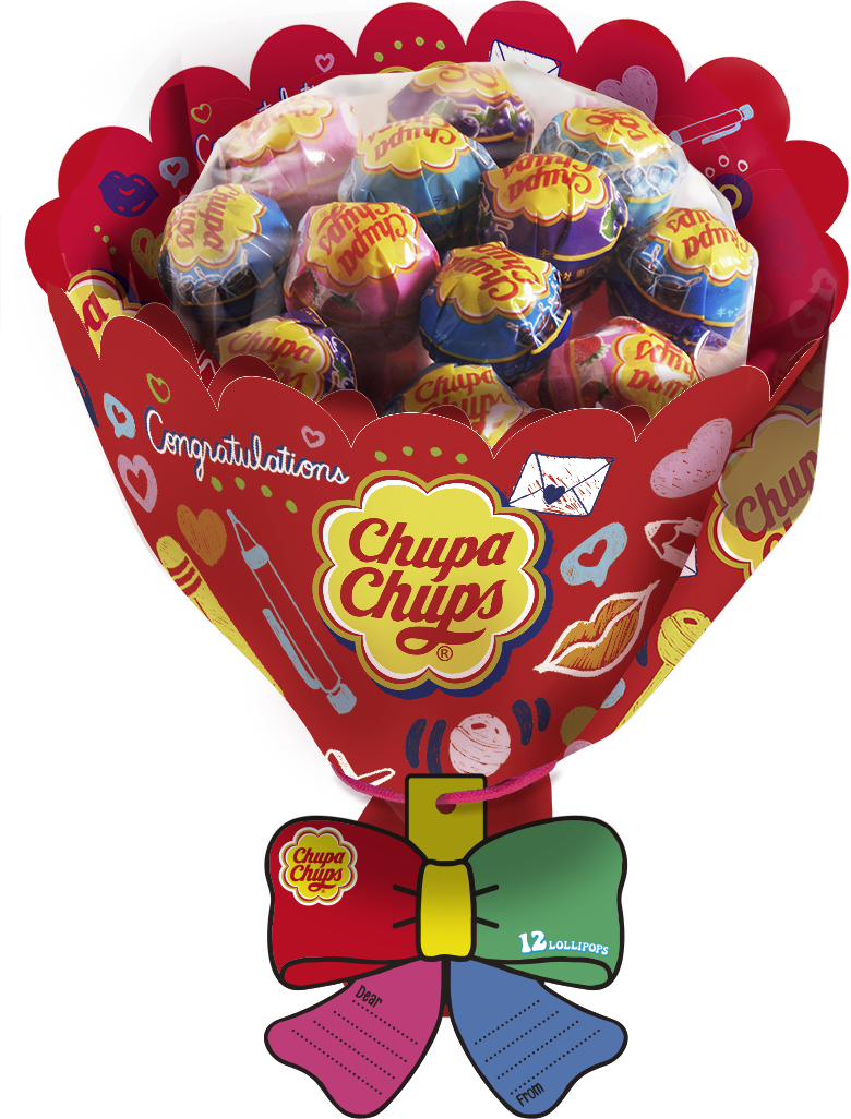 すみこ　チュッパチャプスブーケ風20個 チュッパチャプス フラワーブーケ | Chupachups