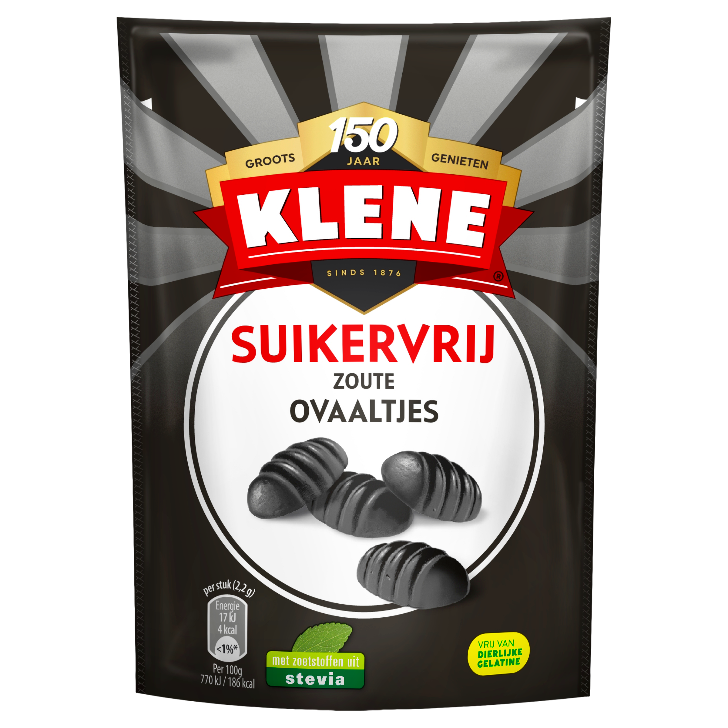 Klene Suikervrije Zoute Ovaaltjes