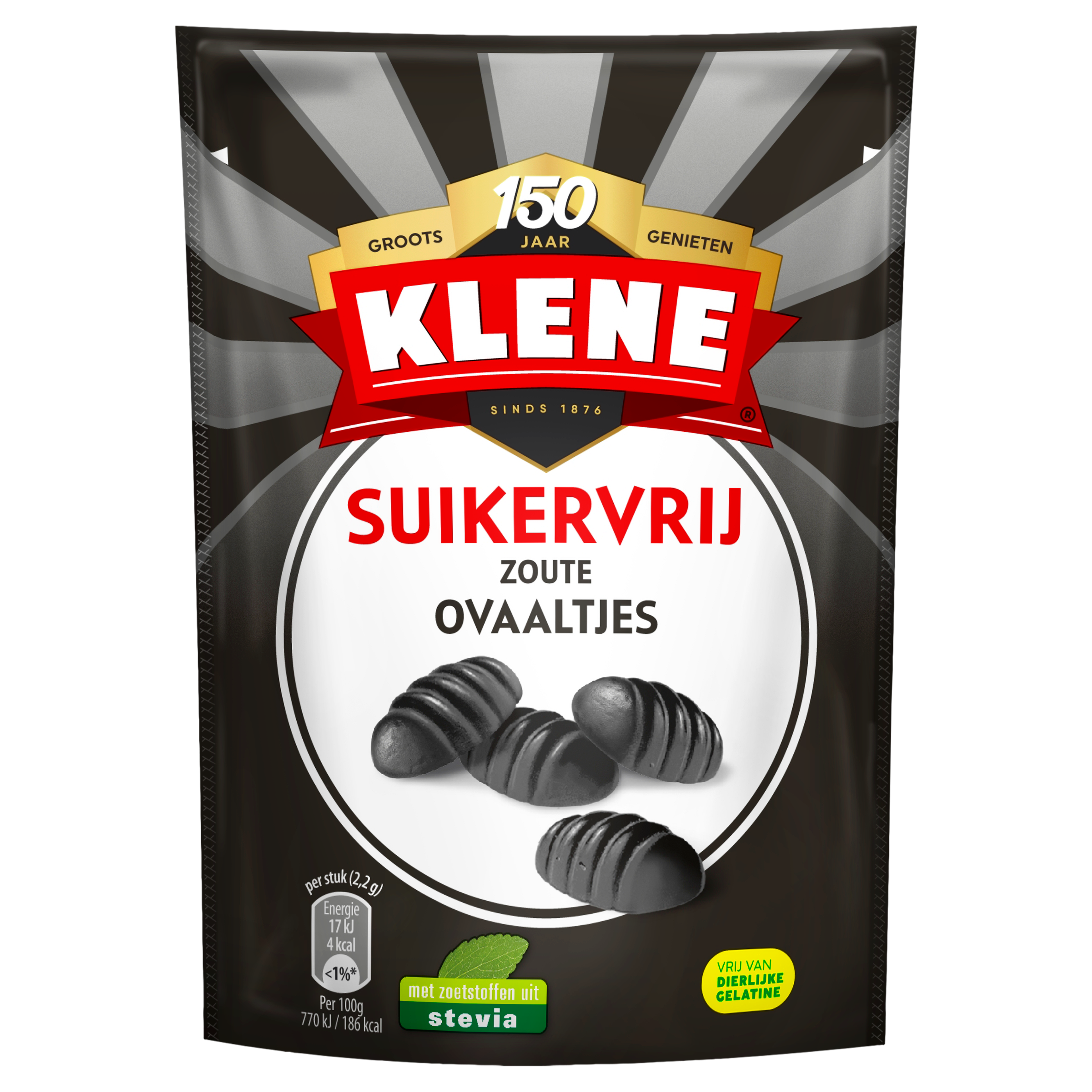 Klene Suikervrije Zoute Ovaaltjes