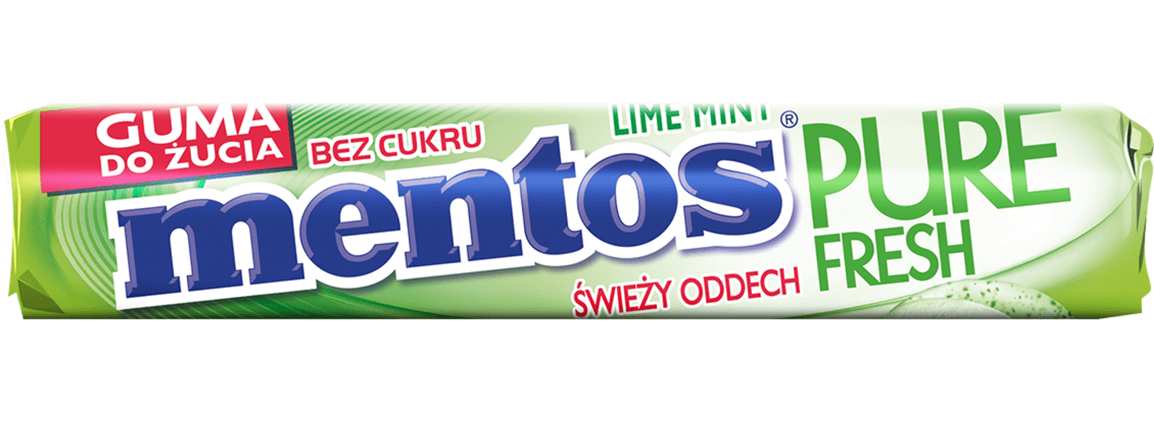 Mentos Pure Fresh LIME MINT Rolka