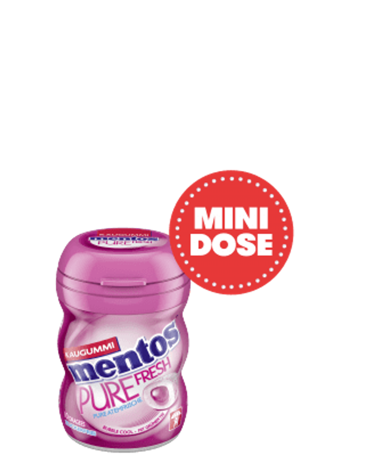 Mentos Kaugummi Pure Fresh Bubble Cool