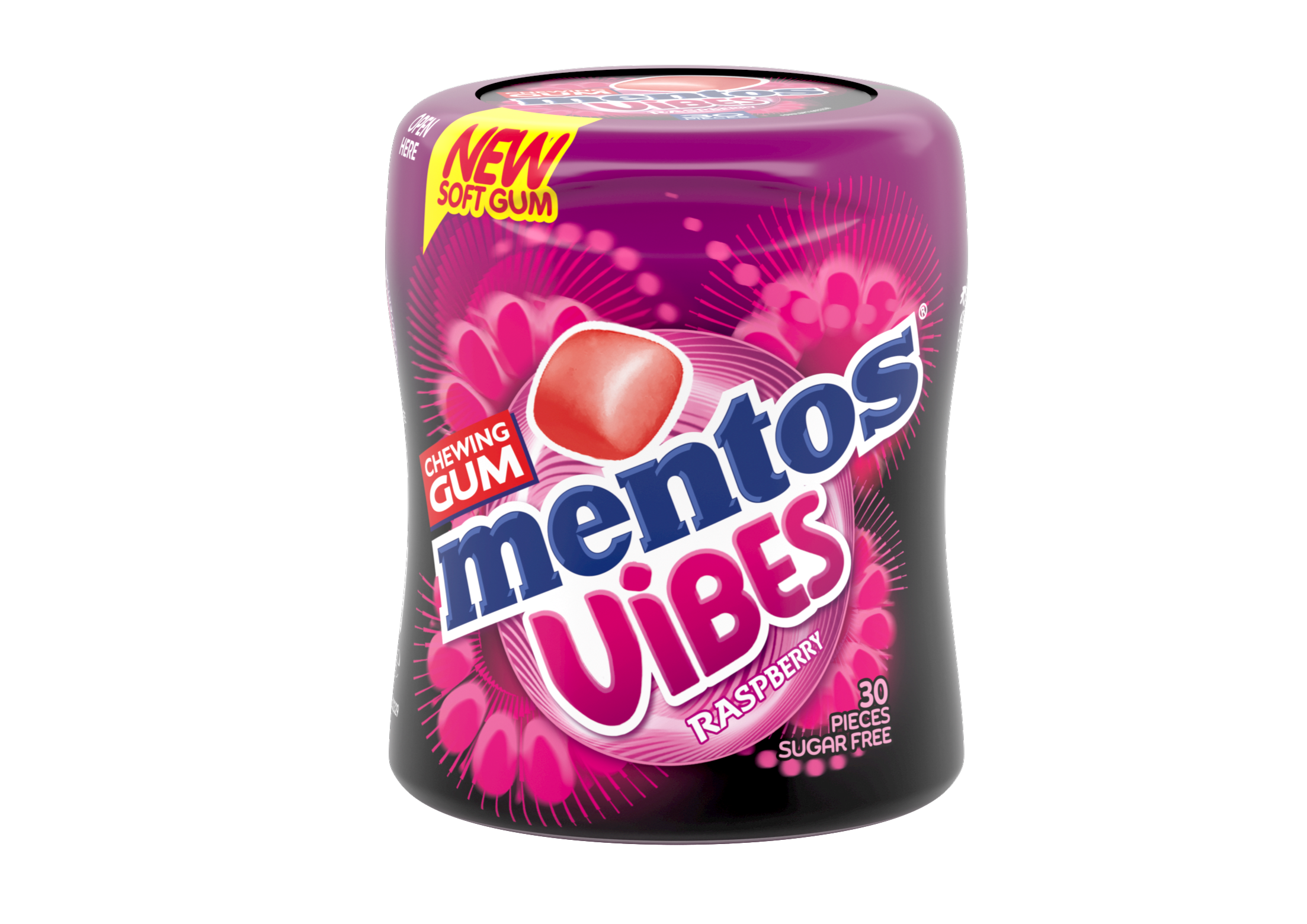 Mentos Gum Vibes Raspberry