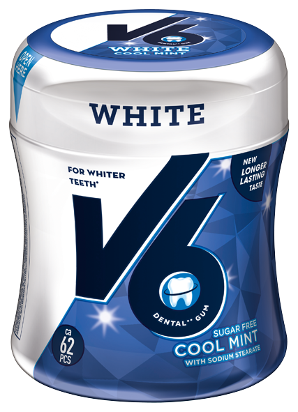 V6 White Cool Mint