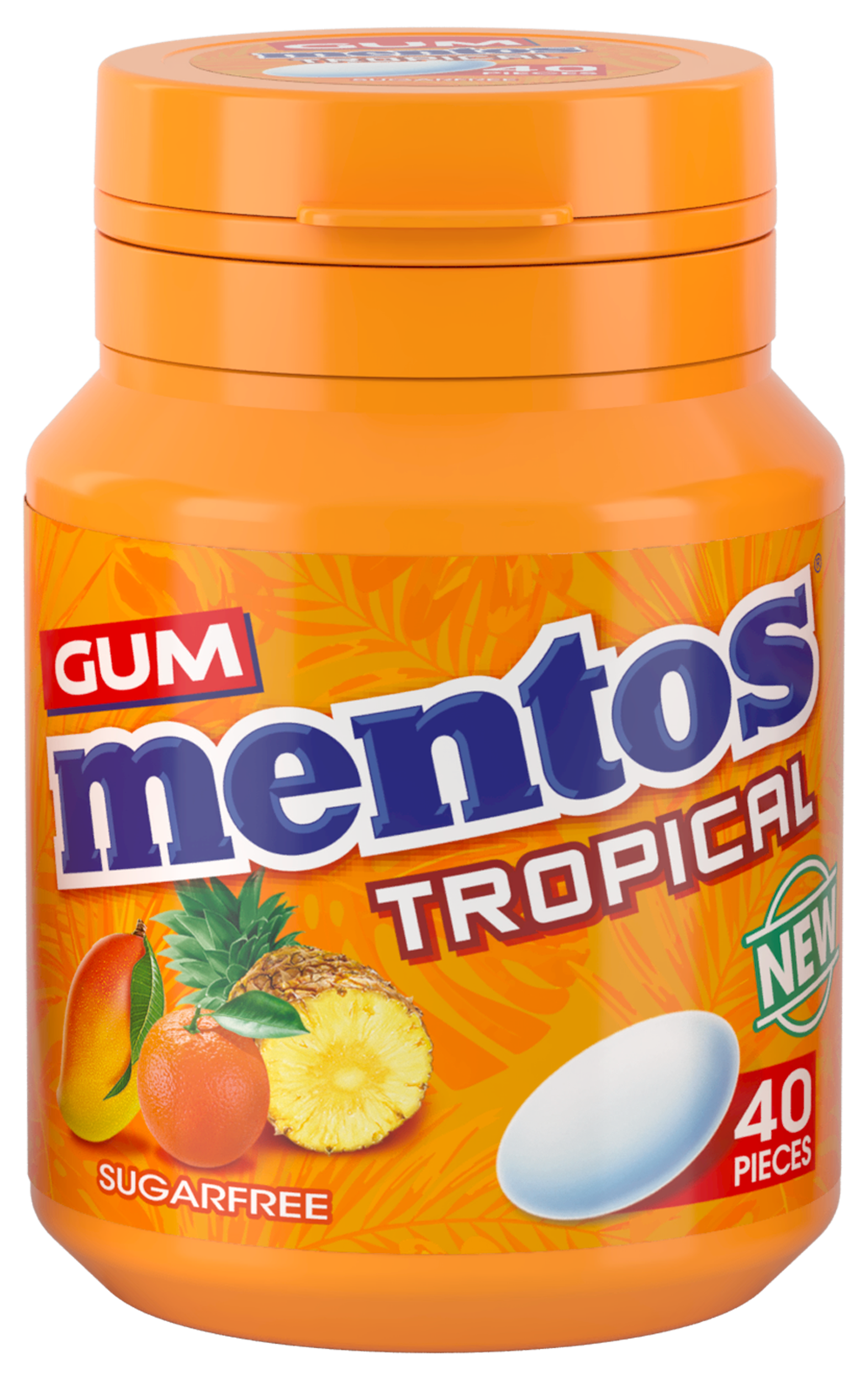 Mentos Gum Tropical