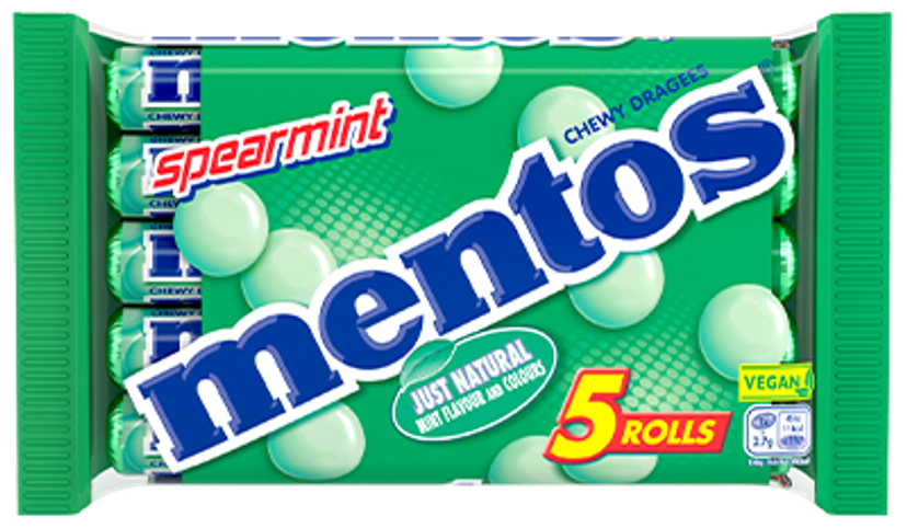 Mentos Spearmint 5 Pack