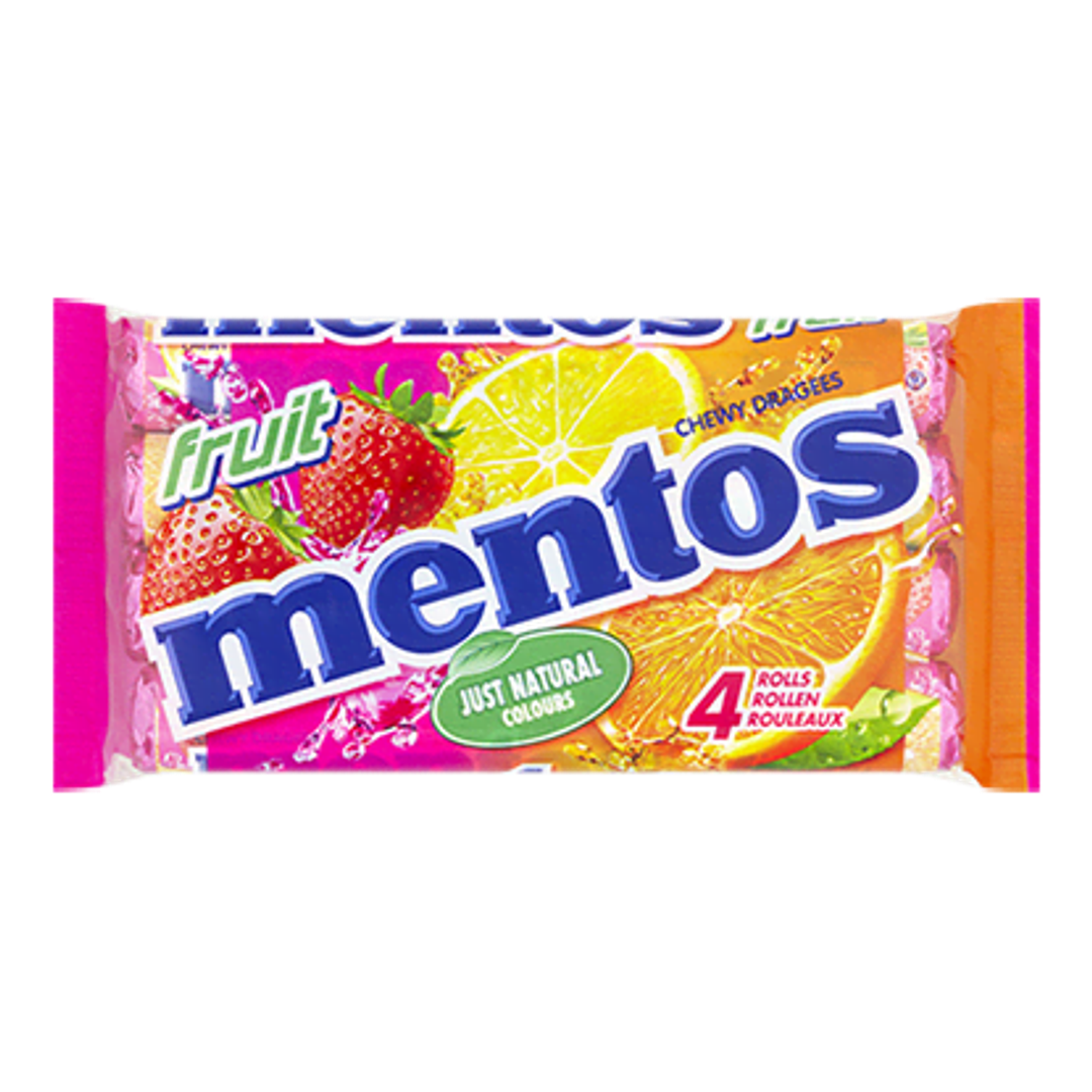 Mentos Fruit 4 pack