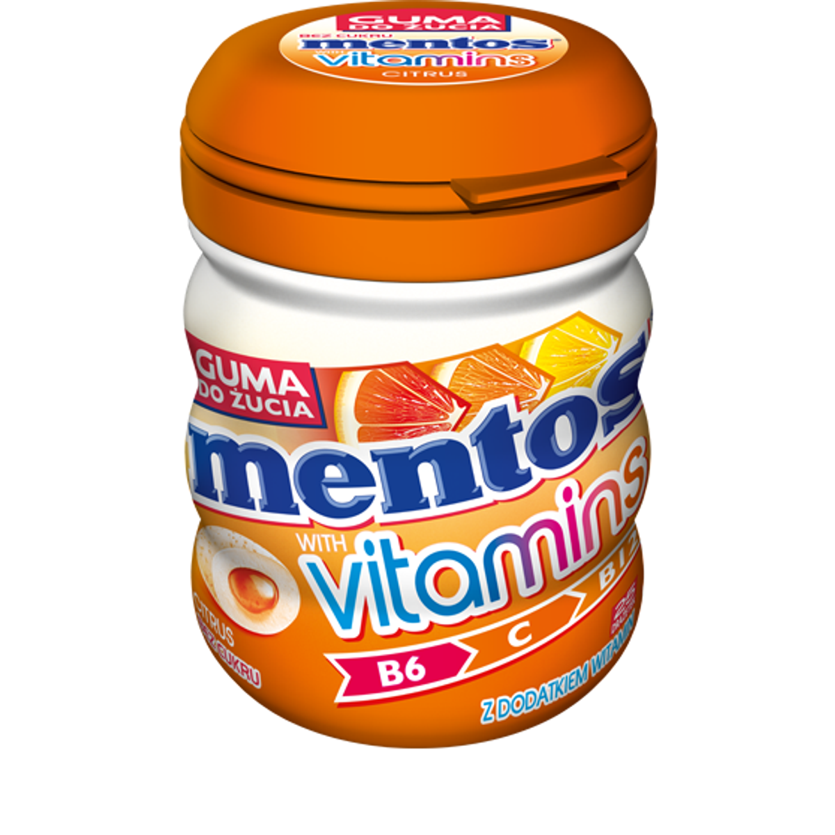 Mentos Vitamins Gum CITRUS