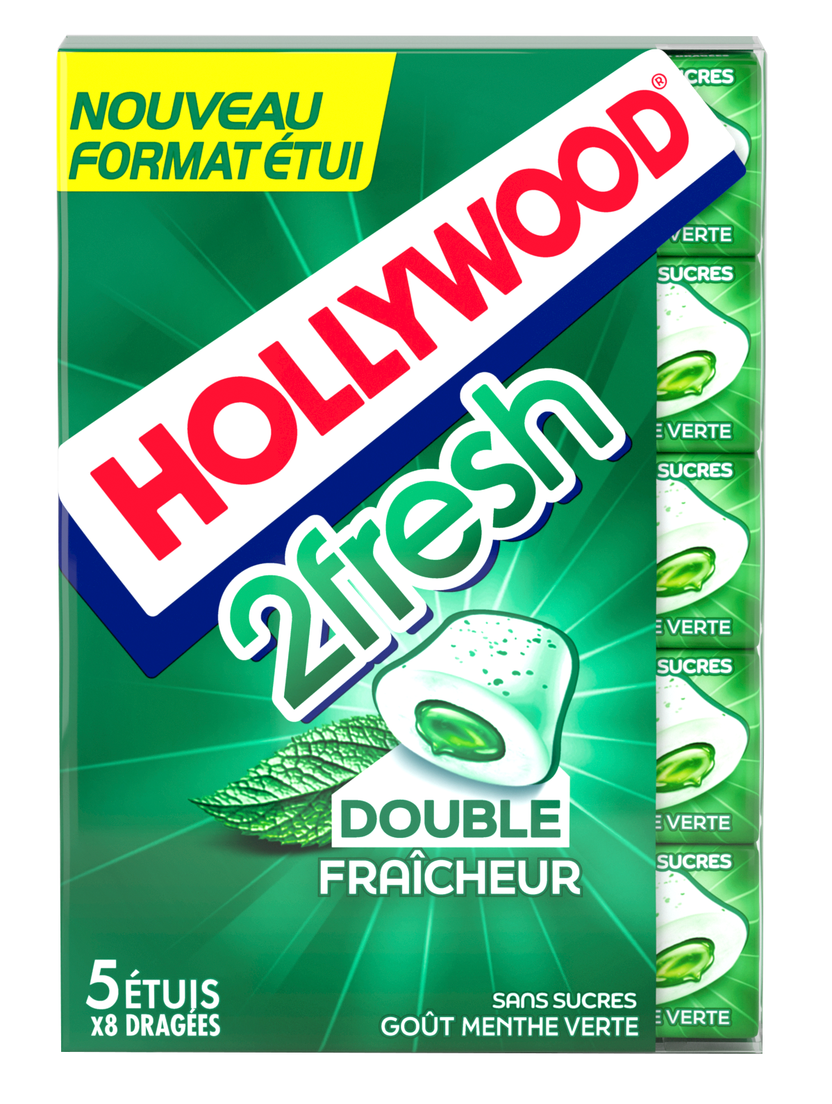 2Fresh Parfum Menthe Verte / Chlorophylle en étuis