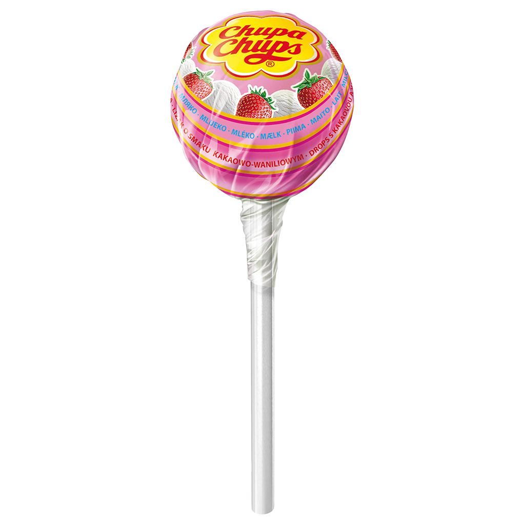 Chupa Chups® sabor Fresa-Nata