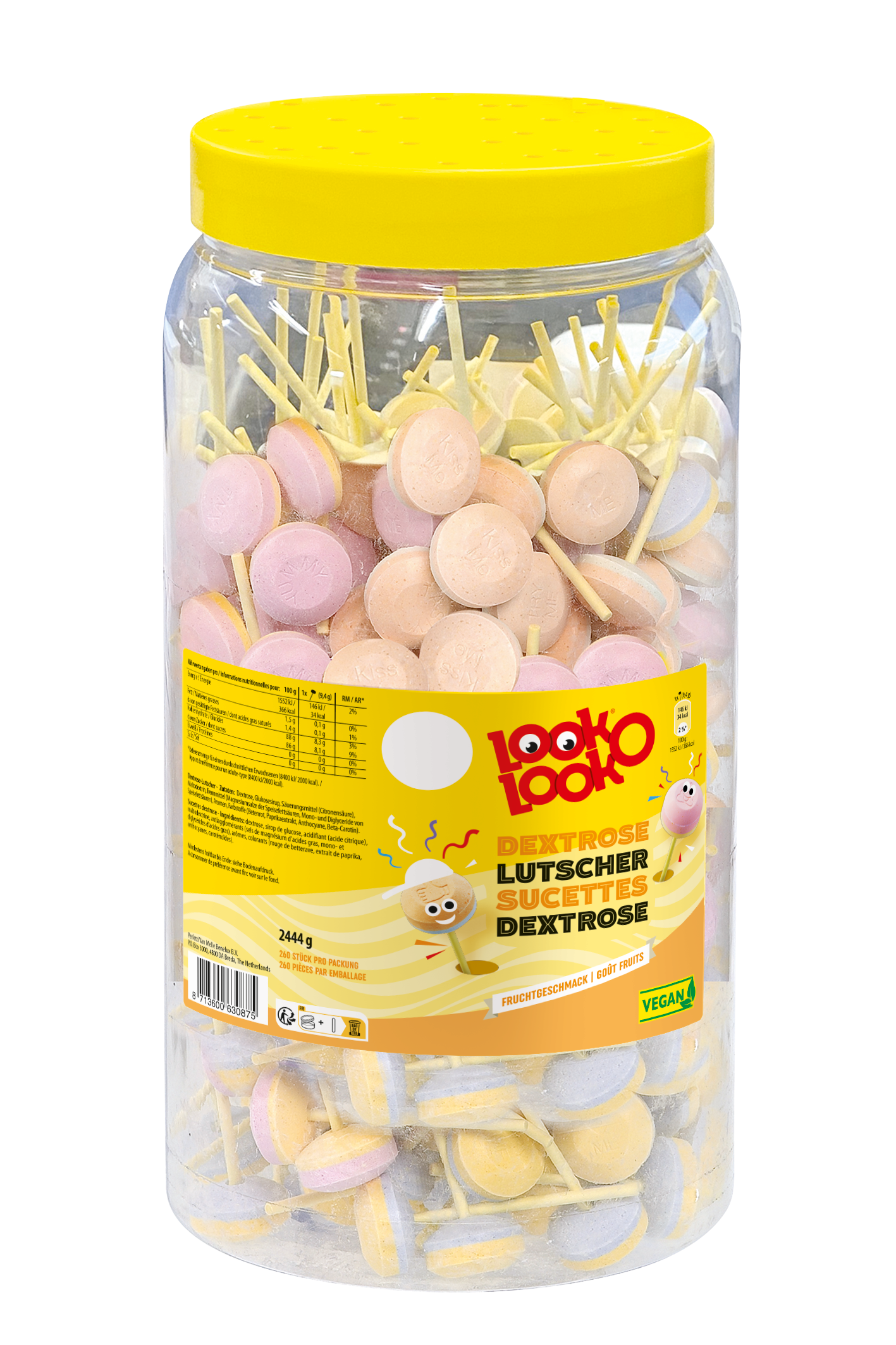 Look O Look sucettes dextrose