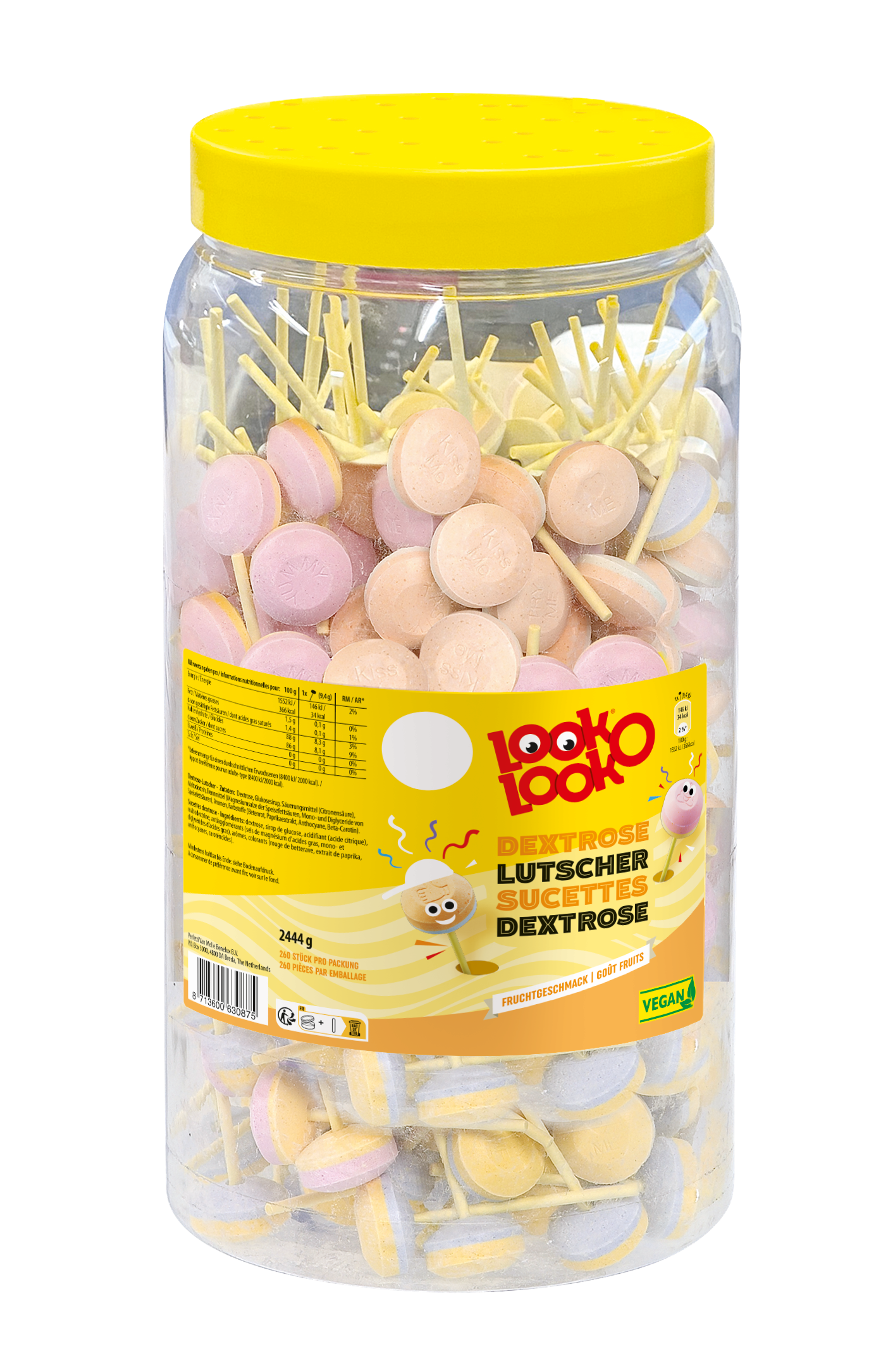 Look O Look sucettes dextrose