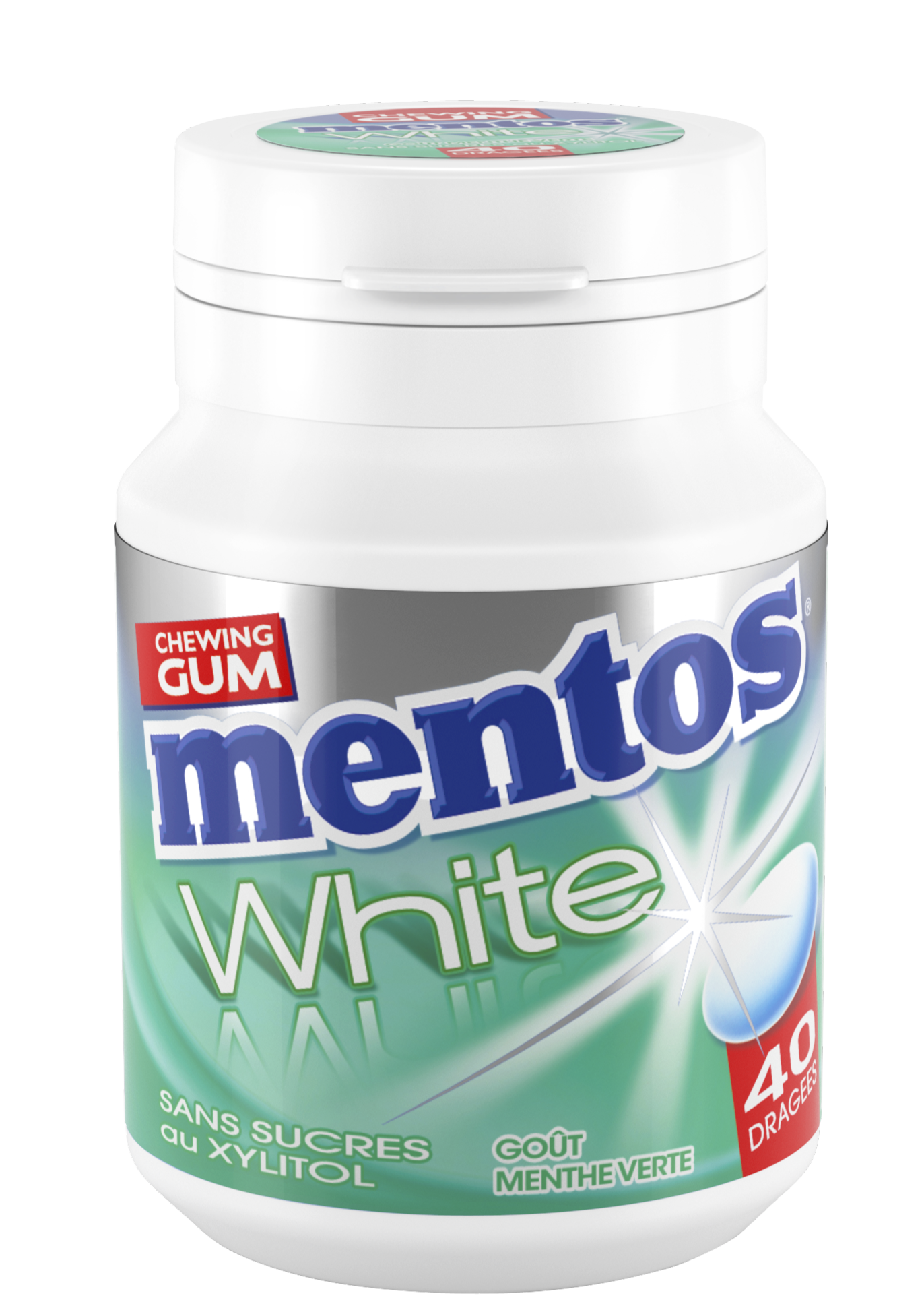 MENTOS WHITE MENTHE VERTE