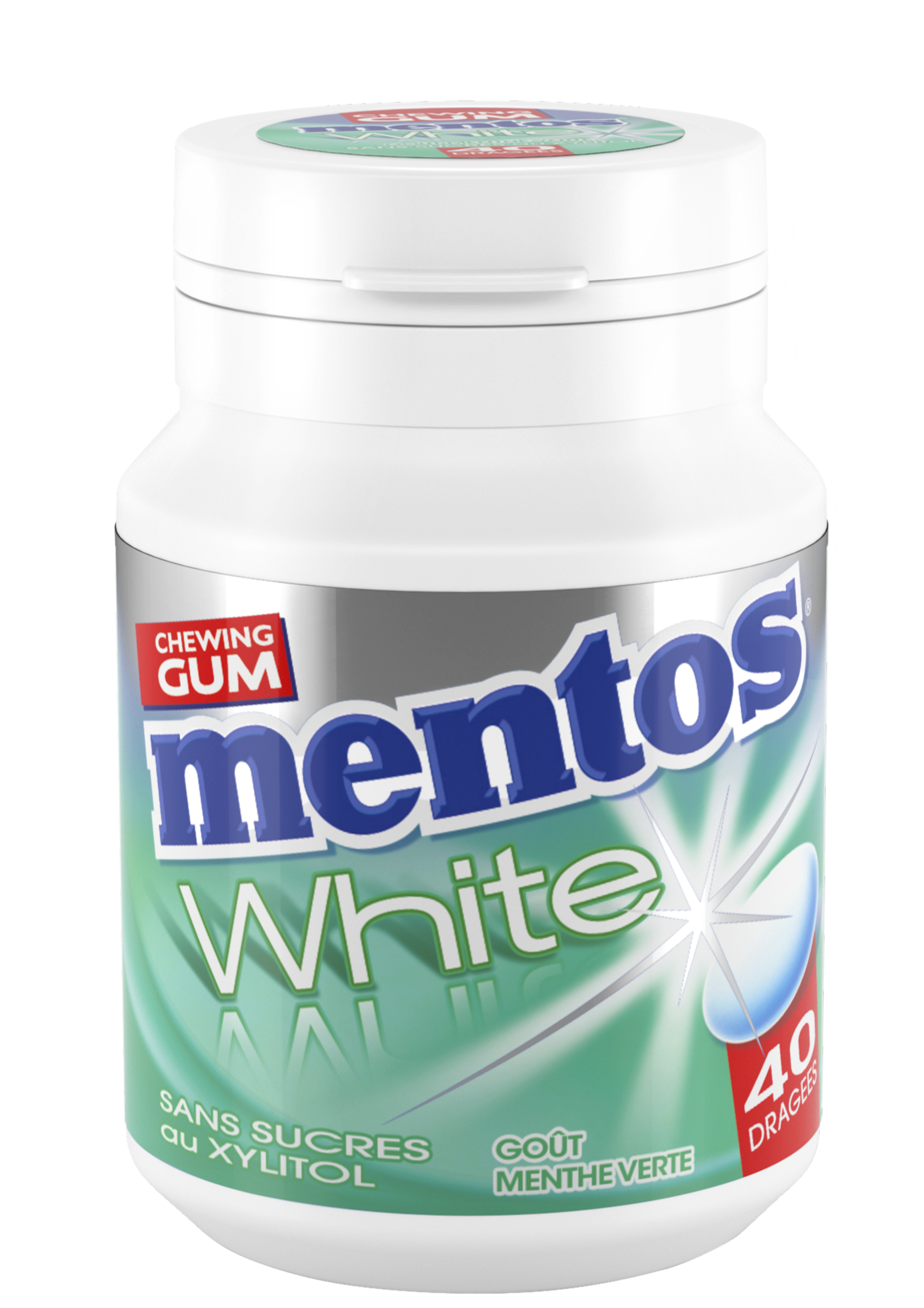 MENTOS WHITE MENTHE VERTE