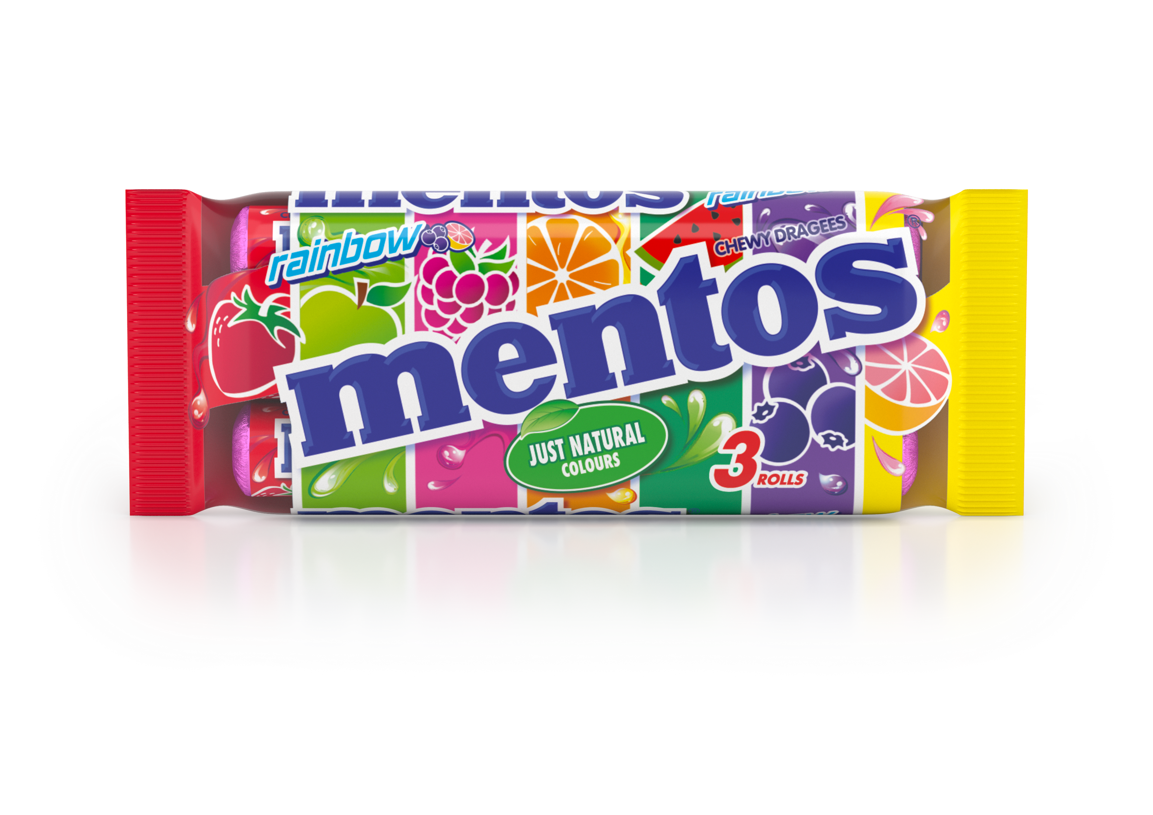 Mentos Rainbow 3-pack