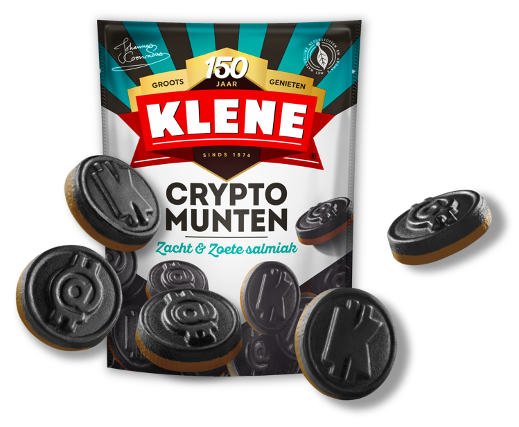 Klene Cryptomunten met drop