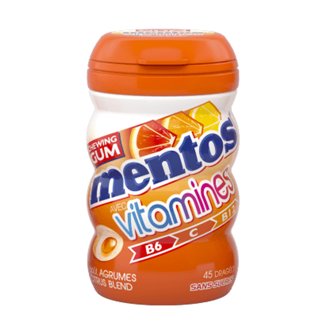 MENTOS GUM VITAMINES