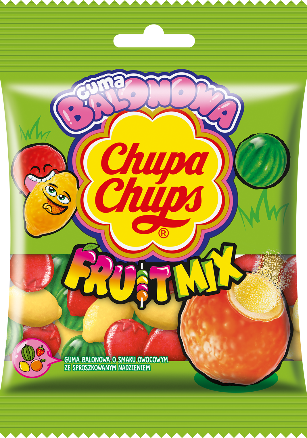 GUMA BALONOWA FRUIT MIX 80G