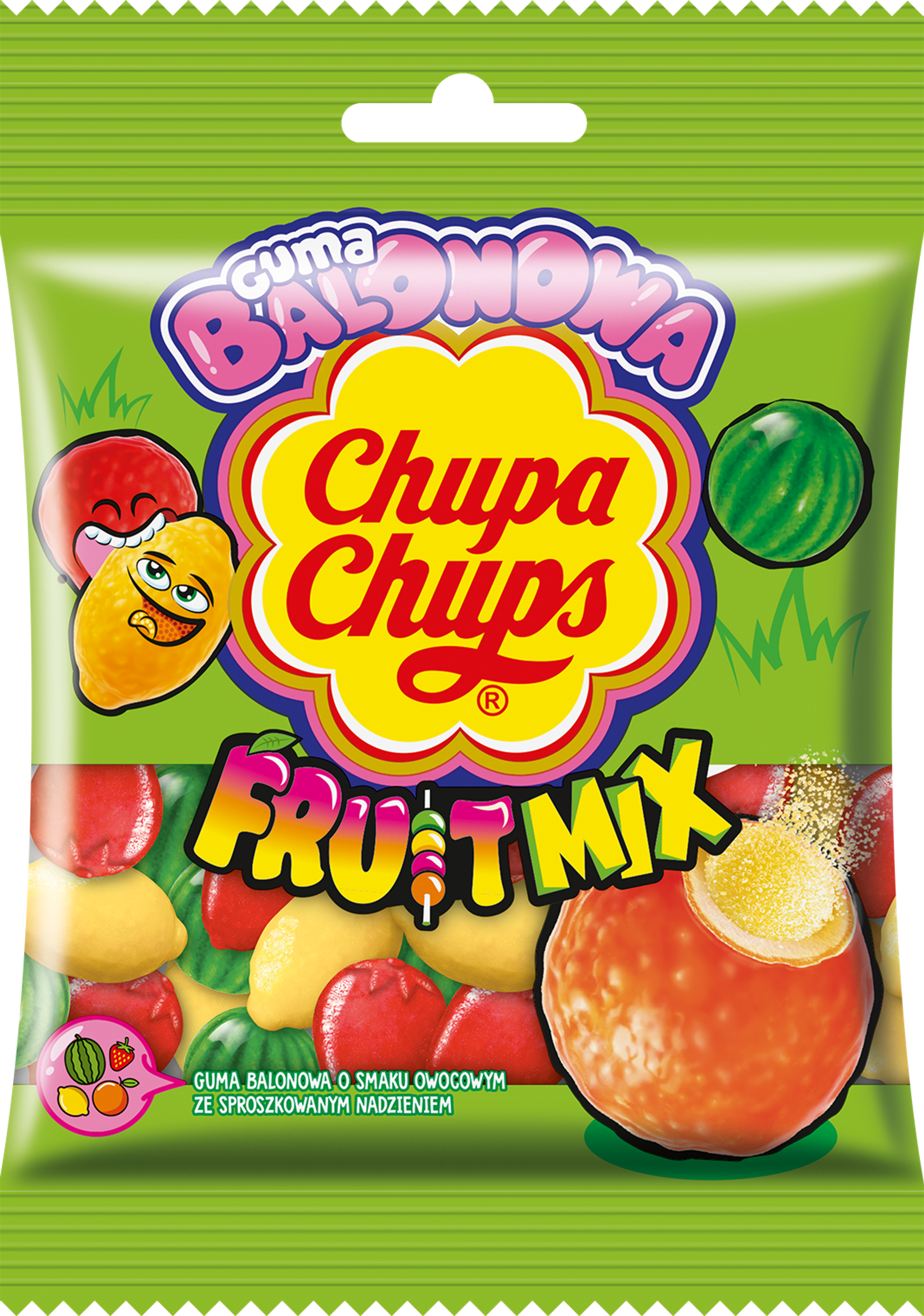 GUMA BALONOWA FRUIT MIX 80G