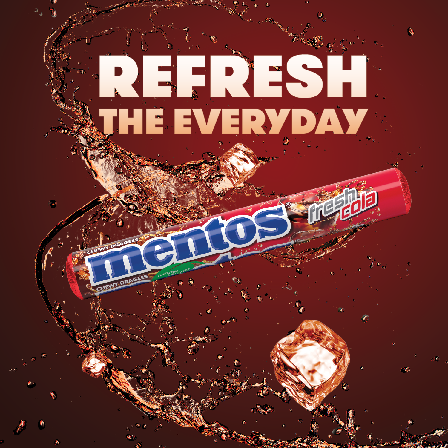 Лимитирана серия Mentos Cola!