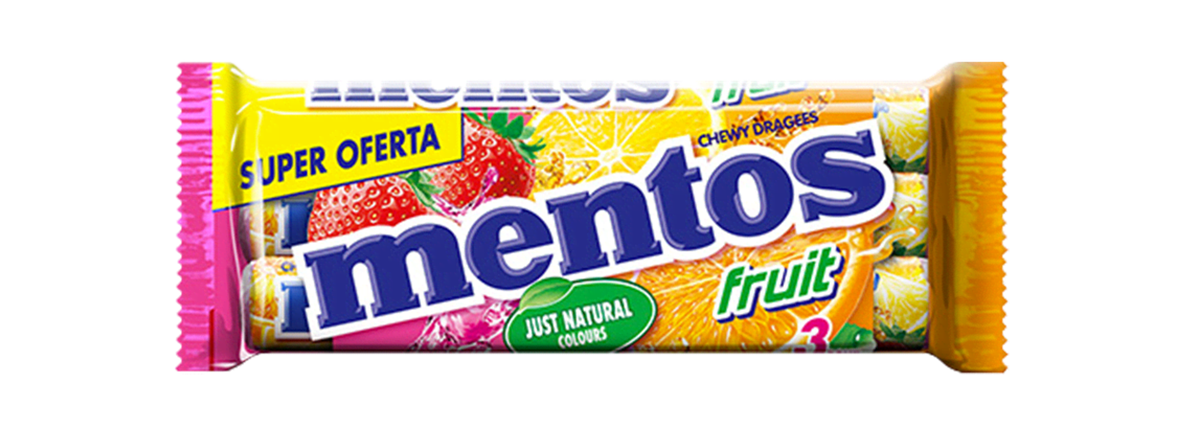 Mentos FRUIT 3-pak