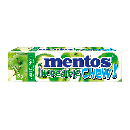 Mentos Incredible Chew Green Apple