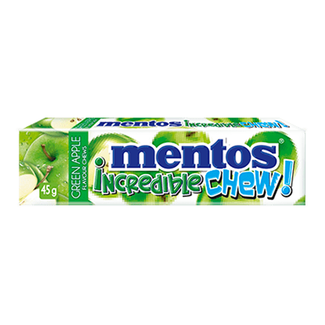 Mentos Incredible Chew Green Apple